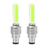 FORAUTO 2PCS Car Wheel LED Light Motocycle Bike Light Tire Valve Cap Decorative Lantern Tire Valve Cap Flash Spoke Neon Lamp - V.I.P Digital Presence