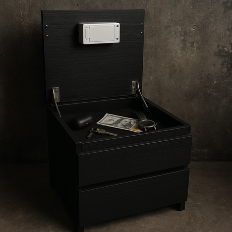 HideBox Bedside Table 2.0 - V.I.P Digital Presence