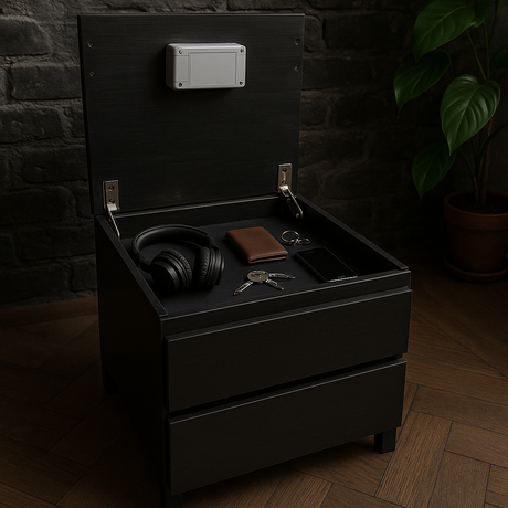 HideBox Bedside Table 2.0 - V.I.P Digital Presence