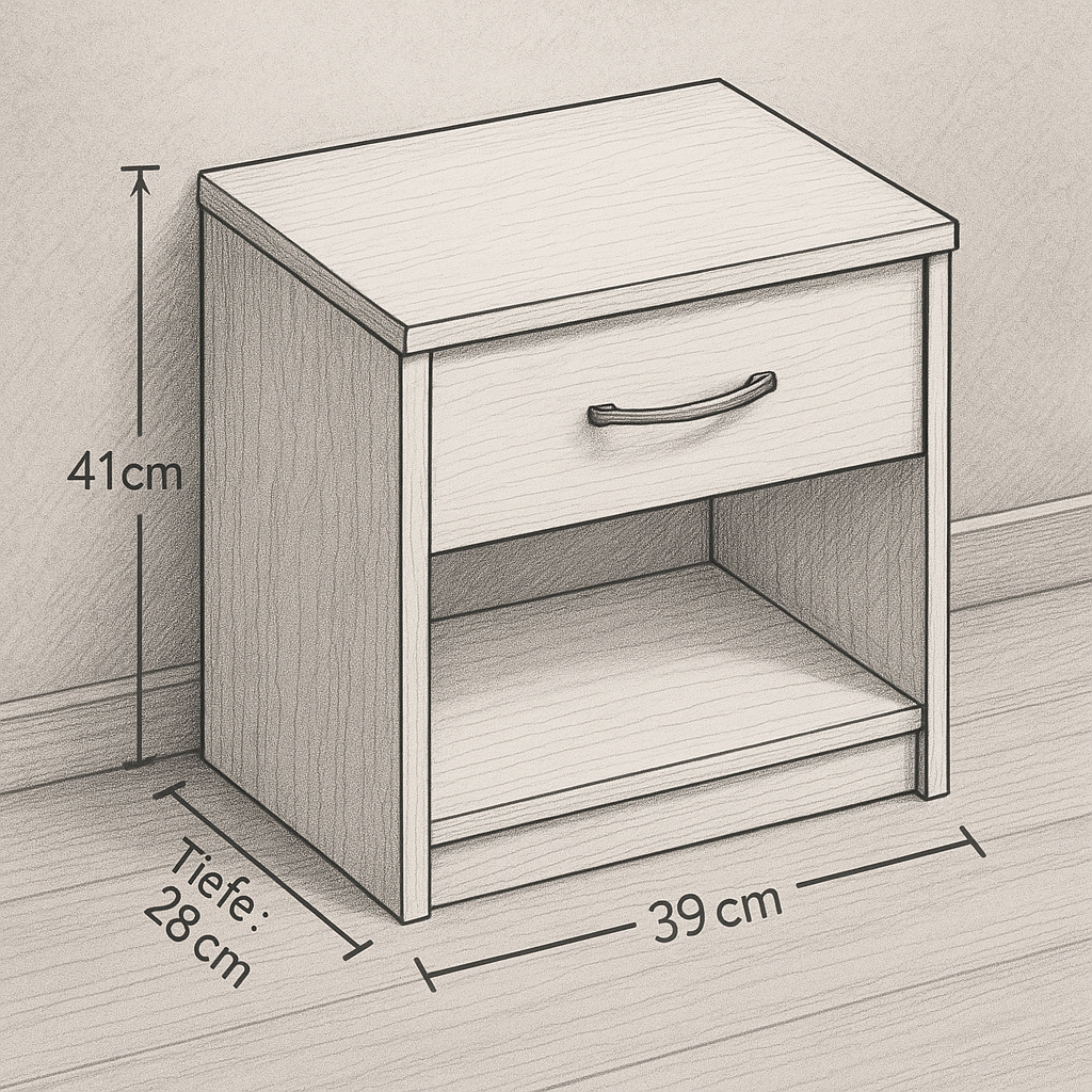 HideBox Bedside Table - V.I.P Digital Presence