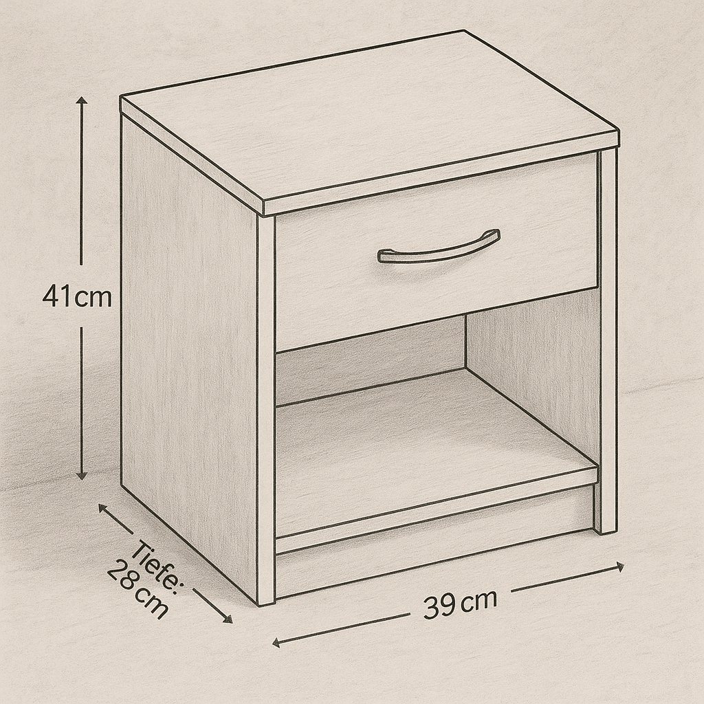 HideBox Bedside Table - V.I.P Digital Presence