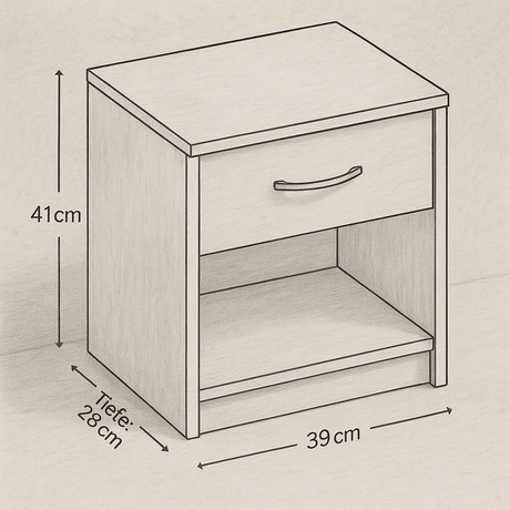HideBox Bedside Table - V.I.P Digital Presence