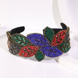 Handmade Heavy Craft Inlaid Water Diamond Rice Ball Head Hoop - V.I.P Digital Presence