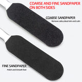 Stainless Steel Double Side Foot File Replace Sanding Cloth Pedicure Foot-Care-Tool Dead Skin Remover Foot Rasp Refill - V.I.P Digital Presence