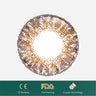 1Pcs FDA Certificate Eyes Beautiful Pupil Colorful Girl Cosplay Contact Lenses Brown(0-600°） - V.I.P Digital Presence