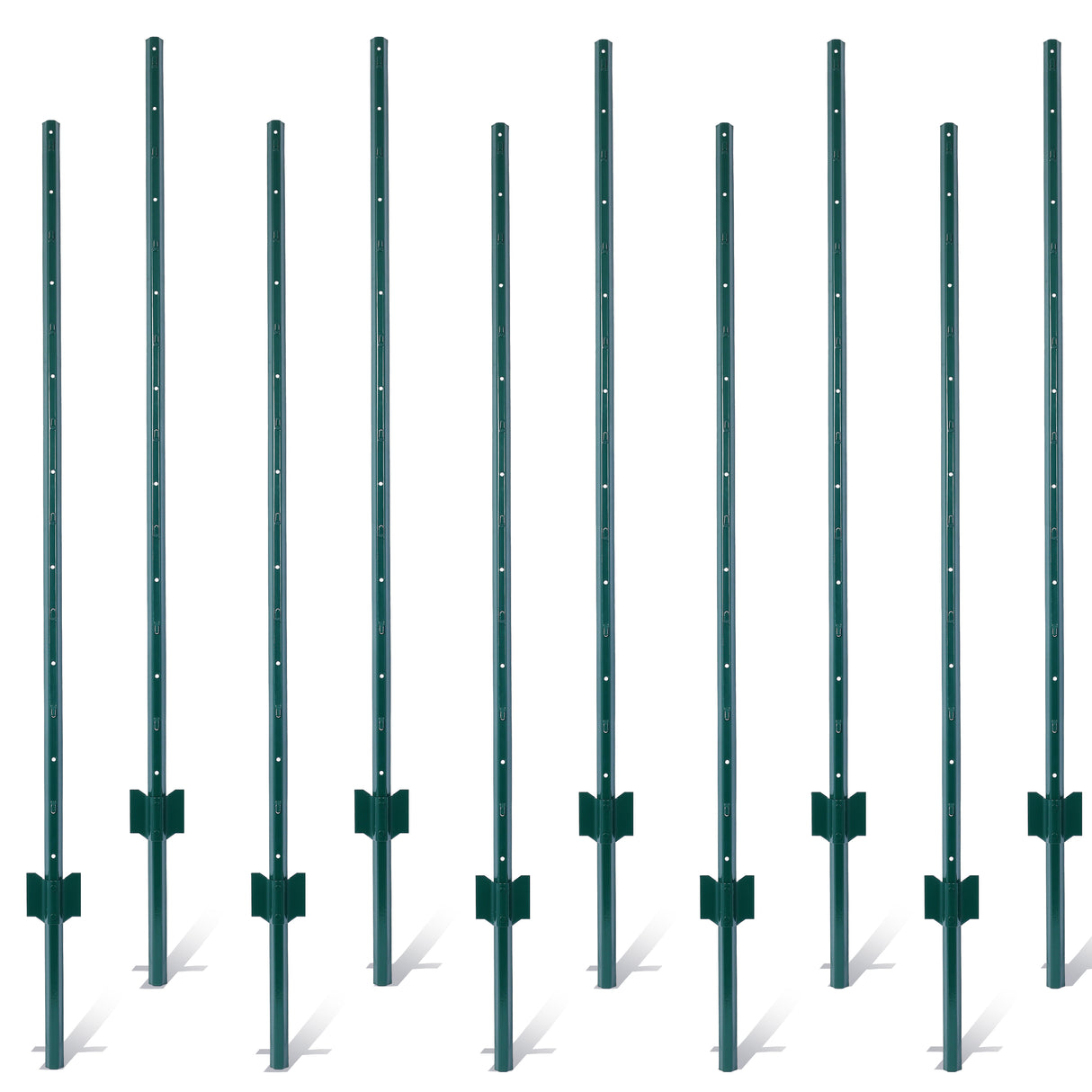 Fence posts ranging from 5 feet to 10 bags, heavy-duty metal fence posts with U-shaped grooves - V.I.P Digital Presence