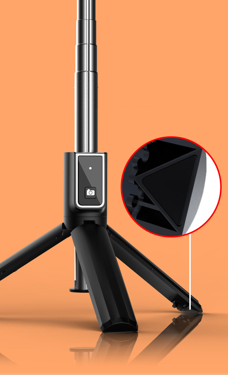 Palo selfie P40S con Bluetooth, trípode universal para teléfonos móviles Android/iOS.