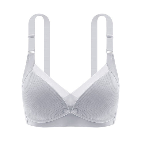 Nursing Underwear Maternity Underwear Front Open Buckle Thin Seamless Bra Cotton Lining Large Size Nursing Bra - V.I.P Digital Presence