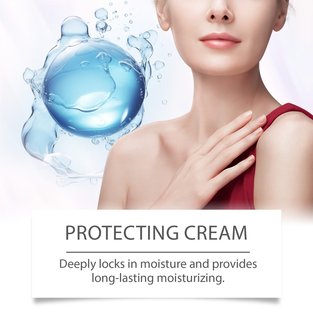 Facial Moisturizer Moisturizes Tender And Smooth Skin, Lightens Fine Lines, Brightens Skin Tone And Improves Skin Quality