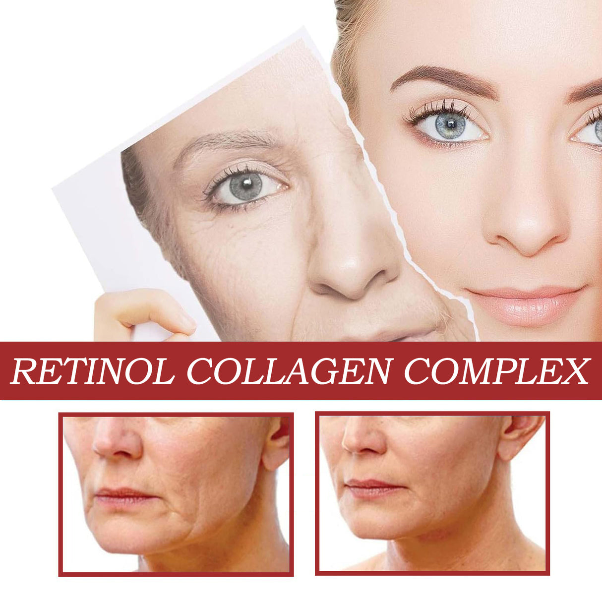 Retinol Series, Lift And Tighten The Skin, Reduce Fine Lines, Eye Lines Repair Facial Skin - V.I.P Digital Presence