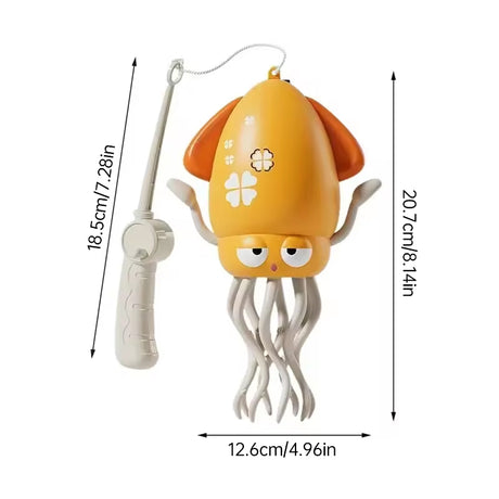 Creative Dancing Squid: auto-sense, obstacle-avoid e-pet with music, lights, rechargeable & interactive gift. - V.I.P Digital Presence