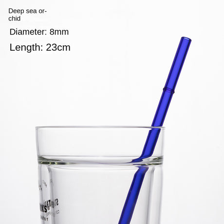 Eco-Friendly High Borosilicate Glass Straw Durable Heat-Resistant Starbucks Kids Straw 27cm Customized - V.I.P Digital Presence