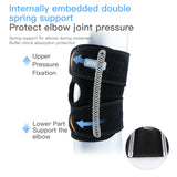 Outdoor fitness soccer bike elbow guard with spring support, breathable pressure fixing protective gear - V.I.P Digital Presence