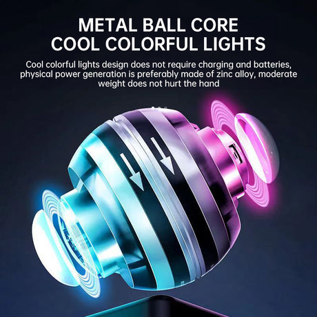 Auto-Counter Gyro Ball, a wrist exerciser with LED. Also named Wrist Power Gyro Ball, it builds arm strength for workouts. - V.I.P Digital Presence