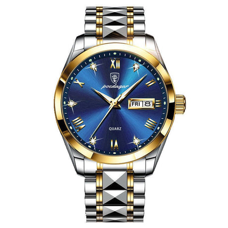 Swiss Waterproof Glow Double Calendar Men's Watch Glow Design Fashion Men's Watch - V.I.P Digital Presence