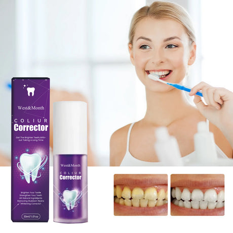 Color Correcting Technology, Clean Stains And Oral Odor Care For Gums Whitening Tooth Toothpaste - V.I.P Digital Presence