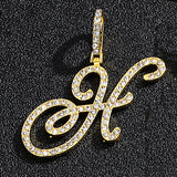 Hip hop accessories grass letter pendant melon seed buckle Cuban chain accessory - V.I.P Digital Presence