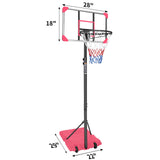Portable Basketball Goal System with Stable Base and Wheels use for Indoor Outdoor teenagers youth - V.I.P Digital Presence