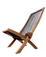 folding roping wood chair - V.I.P Digital Presence