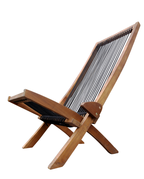 folding roping wood chair - V.I.P Digital Presence