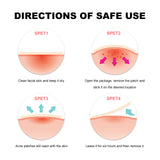 Sea Life Pattern Acne Patches, Lighten Acne Acne Repair Facial Skin Concealer Acne Patch