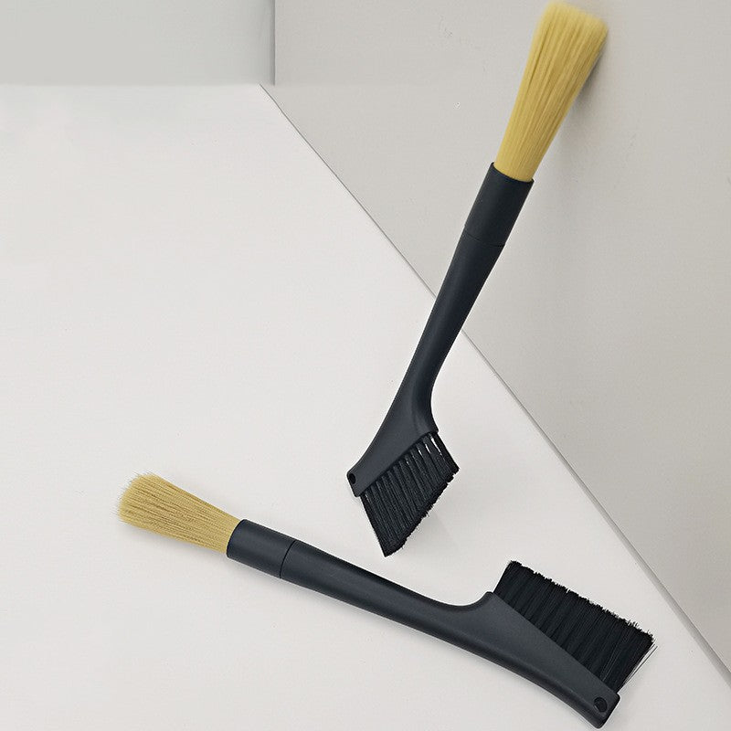 Bean grinder cleaning brush coffee machine brush dual head brush coffee shop bar counter brush coffee machine brush - V.I.P Digital Presence