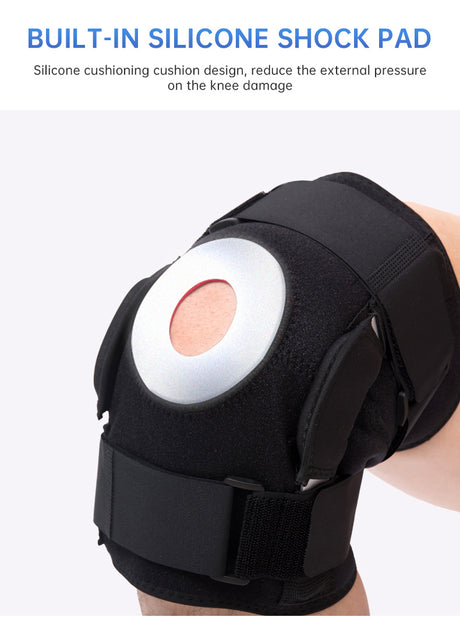 Adjustable hinged Patella Knee Support Brace for pain relief and knee joint protection - V.I.P Digital Presence