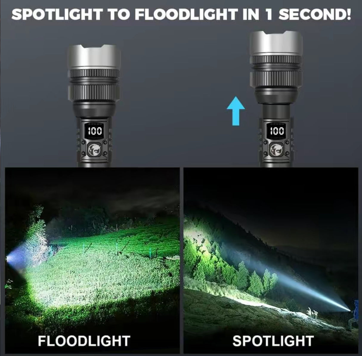 PowerBeam X4 Flashlight