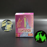 FISH KING 150pcs/lot Fishing Luminous Float 4.5*39mm Glowing Fluorescent Light Stick Night  Float For Carp - V.I.P Digital Presence