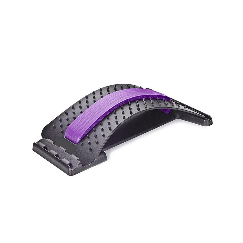 Stretch Equipment Back Massager Stretcher Fitness Lumbar Support Relaxation Mate Spinal Pain Relieve Chiropractor Messager - V.I.P Digital Presence