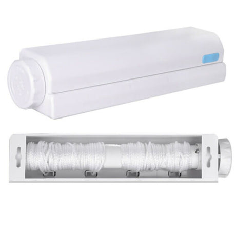 Retractable Laundry Hanger Wall Mounted Clothes Line Clothes Drying Rack Clothesline Laundry Rope - V.I.P Digital Presence