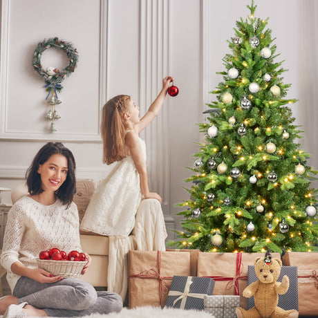 7FT PE&PVC Prelit Christmas Tree - V.I.P Digital Presence