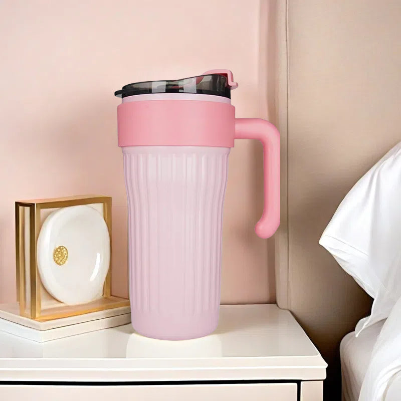 Water Bottle for Cycling Sports Featuring a Bathrobe Bear - V.I.P Digital Presence