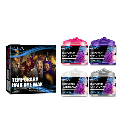 Temporary Party Wax Set, Halloween Party Temporary Convenient Hair Easy To Color And Wash - V.I.P Digital Presence