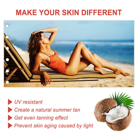 Tanning Mousse, Summer Outdoor Seaside Help Sun Moisturizing Skin Natural Fashion Wheat Color - V.I.P Digital Presence
