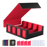 Large-capacity 3000+ Tabletop Game Card Storage Box - Yu-Gi-Oh! & Pokémon Flip-Top Card Case - V.I.P Digital Presence