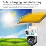 V380PRO  4G Solar Camera 4MP Dual Lens Home Security  Camera With Solar Panel - V.I.P Digital Presence