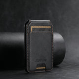 Suitable for Apple 15ProMax Android universal mobile phone magnetic card holder MagSafe magnetic ring PU leather - V.I.P Digital Presence