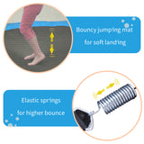 55'' Toddlers Trampoline with Safety Enclosure Net and Balls, Indoor Outdoor Mini Trampoline for Kids - V.I.P Digital Presence