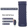 Colchoneta inflable doble para dormir para exteriores, con almohada y bomba incorporadas, para acampar, hacer mochilerismo y hacer senderismo.