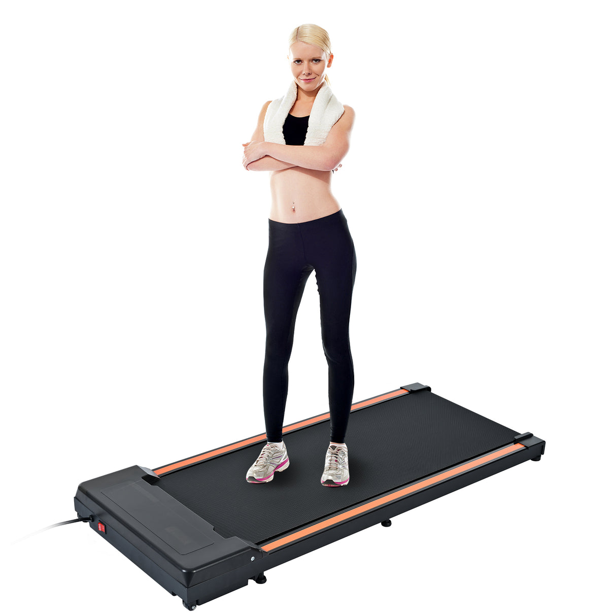 300 pound capacity desktop treadmill for home and office use, portable treadmill with 0.6 to 3.8 miles per hour - V.I.P Digital Presence