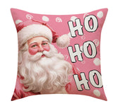 Christmas Pillow, Christmas Day Pillow Cover, Santa Claus Snowman Cushion, Backrest, Bedding Pillow Cover (excluding pillow core) - V.I.P Digital Presence