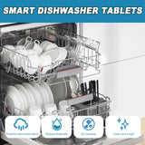 Dishwasher Dirt Remover Sheet, Clean Heavy Oil And Water Stains Odor Kitchen And Bath Home Dishwasher Cleaning Sheet - V.I.P Digital Presence