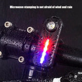 Mini LED Flashlight USB Rechargeable Bike Light Portable Pocket Flashlight Keychain Lamp Bicycle Taillight Flash Warning Light - V.I.P Digital Presence