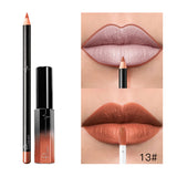 Pudaier 36 Color Matte Lip Gloss Lip Liner Matte Matte Lip Glaze Lipstick Pencil - V.I.P Digital Presence