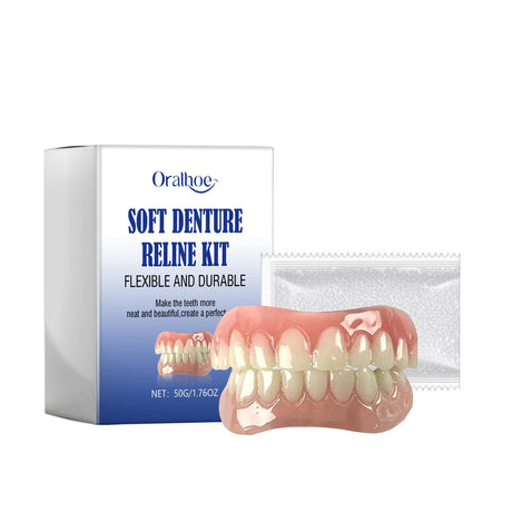 Soft Denture Reline Kit, Denture Set With Interdental Fillings And Braces - V.I.P Digital Presence