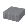 12 x 12 inch gray interlocking deck tiles, plastic waterproof, weighing up to 6613 pounds, with a rose pattern pack of 12 - V.I.P Digital Presence