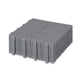 12 x 12 inch gray interlocking deck tiles, plastic waterproof, weighing up to 6613 pounds, with a rose pattern pack of 12 - V.I.P Digital Presence