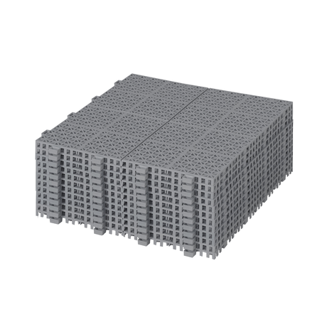12 x 12 inch gray interlocking deck tiles, plastic waterproof, weighing up to 6613 pounds, with a rose pattern pack of 12 - V.I.P Digital Presence