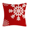 Red Snowflake Deer Pillow Cover Christmas Tree Cushion Cover Home Decoration Pillow Cover Combination - V.I.P Digital Presence